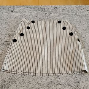 Bi stretch Sailor mini skirt Banana Republic, size 00